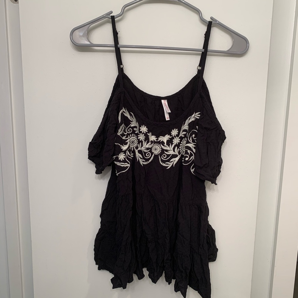Off the shoulder bohemian top